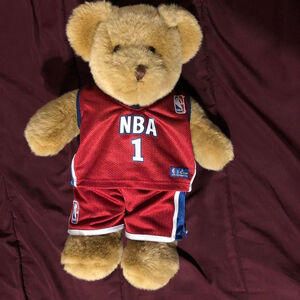 NBA Build A Bear Workshop Plush Bear